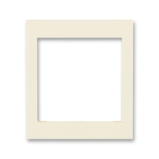 Kryt rámečku s otvorem 55x55, střední, 3901H-A00355 17, ABB, Levit®, slonová kost