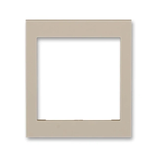 Kryt rámečku s otvorem 55x55, střední, 3901H-A00355 18, ABB, Levit®, macchiato