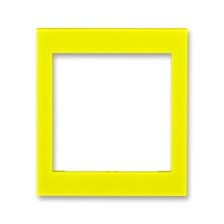 Kryt rámečku s otvorem 55x55, střední, 3901H-A00355 64, ABB, Levit®, žlutá