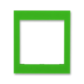 Kryt rámečku s otvorem 55x55, střední, 3901H-A00355 67, ABB, Levit®, zelená