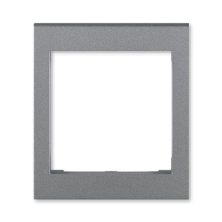 Kryt rámečku s otvorem 55x55, střední, 3901H-A00355 69, ABB, Levit®M, ocelová
