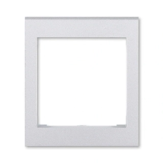 Kryt rámečku s otvorem 55x55, střední, 3901H-A00355 70, ABB, Levit®M, titanová