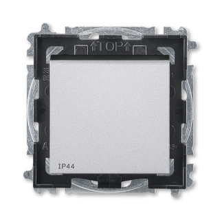 Spínač IP 44, řazení 7, 3559H-A07940 70, ABB, Levit®M, titanová / kouřová černá