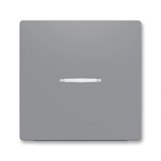 Kryt spínače kolébkového s čirým průzorem, 3559T-A00653 241, ABB, Zoni®, šedá