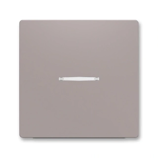 Kryt spínače kolébkového s čirým průzorem, 3559T-A00653 244, ABB, Zoni®, greige