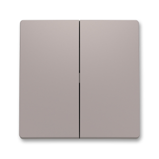 Kryt spínače dělený, 3559T-A00652 244, ABB, Zoni®, greige