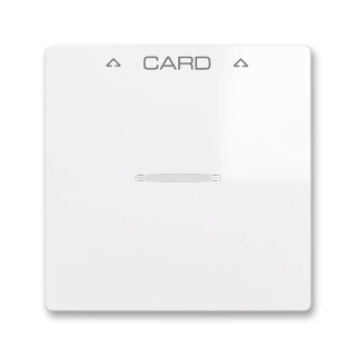 Kryt spínače kartového, 3559T-A00700 500, ABB, Zoni®, bílá