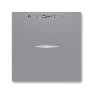 Kryt spínače kartového, 3559T-A00700 241, ABB, Zoni®, šedá