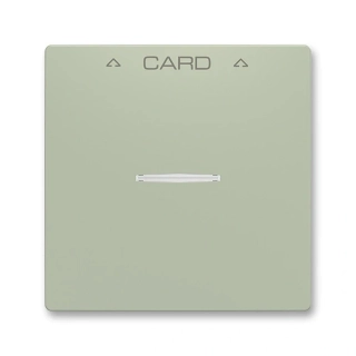 Kryt spínače kartového, 3559T-A00700 243, ABB, Zoni®, olivová