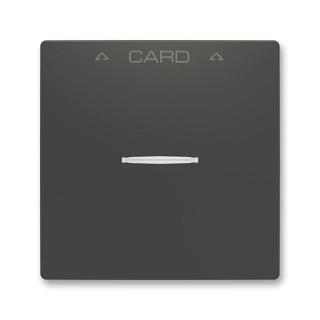 Kryt spínače kartového, 3559T-A00700 237, ABB, Zoni®, matná černá