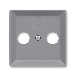 Kryt zásuvky anténní TV+R(+SAT), 5011T-A00300 241, ABB, Zoni®, šedá