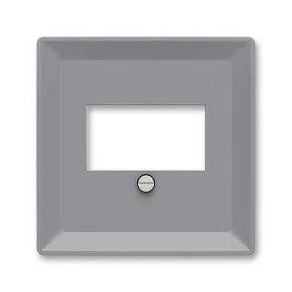 Kryt zásuvky komunikační, přímé, 5014T-A00040 241, ABB, Zoni®, šedá