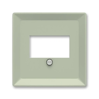 Kryt zásuvky komunikační, přímé, 5014T-A00040 243, ABB, Zoni®, olivová