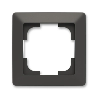 Rámeček jednonásobný, 3901T-A00010 237, ABB, Zoni®, matná černá