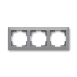 Rámeček trojnásobný, 3901T-A00030 141, ABB, Zoni®, šedá / bílá