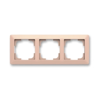 Rámeček trojnásobný, 3901T-A00030 142, ABB, Zoni®, pudrová / bílá