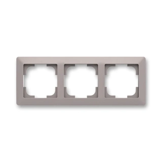 Rámeček trojnásobný, 3901T-A00030 144, ABB, Zoni®, greige / bílá