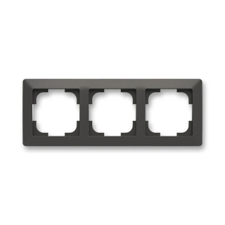 Rámeček trojnásobný, 3901T-A00030 237, ABB, Zoni®, matná černá