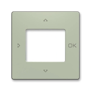Kryt pro přístroje s displejovým modulem, 3299T-A40100 243, ABB, Zoni®, olivová