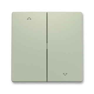 Kryt spínače žaluziového, 3559T-A00662 243, ABB, Zoni®, olivová