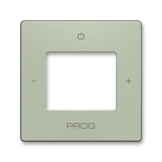 Kryt zesilovače s tunerem FM, 3299T-A40200 243, ABB, Zoni®, olivová