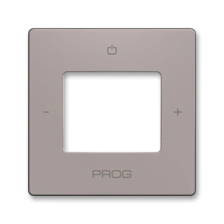 Kryt zesilovače s tunerem FM, 3299T-A40200 244, ABB, Zoni®, greige