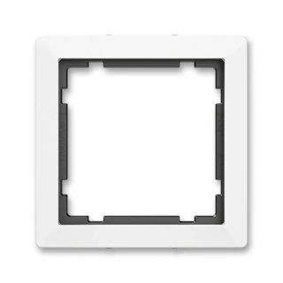 Kryt přístroje osvětlení s LED nebo adaptéru Profil 45, 5016T-A00070 240, ABB, Zoni®, matná bílá