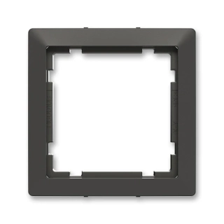 Kryt přístroje osvětlení s LED nebo adaptéru Profil 45, 5016T-A00070 237, ABB, Zoni®, matná černá