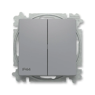 Spínač IP 44, řazení 5, 3559T-A05940 241, ABB, Zoni®, šedá