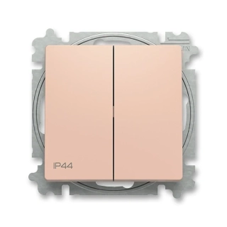 Spínač IP 44, řazení 5, 3559T-A05940 242, ABB, Zoni®, pudrová