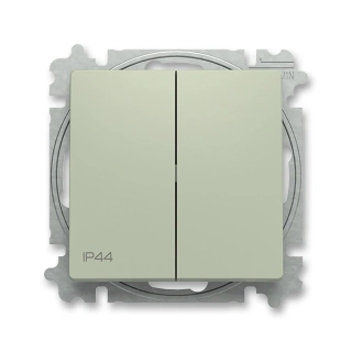 Spínač IP 44, řazení 5, 3559T-A05940 243, ABB, Zoni®, olivová