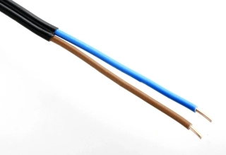 Kabel CYKYLO-O 2x1,5 (CYKYLO 2Dx1,5) - smotek 4m - skladem 1 ks