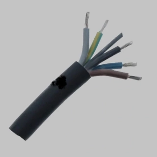 Kabel H05RR-F 5G2,5 (CGSG) - smotek 14m - 1 ks skladem