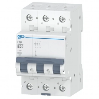 OEZ JISTIČ LTP-20B-3 6KA 42244 - 6 ks skladem