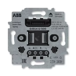Přístroj spínací ABB-flexTronics, 1-násobný (e-kontakt), ABB, 2CKA006800A3048